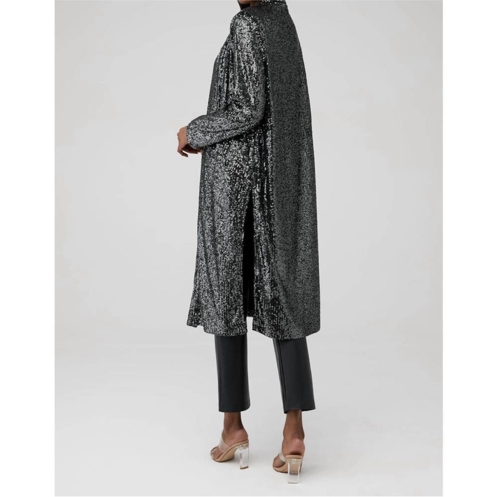 STEVE MADDEN Show Stopper Sequin Duster in Small - Picture 2 of 16